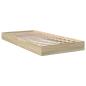 Preview: Bodenbettgestell Sonoma-Eiche 80 x 200 cm Holzwerkstoff