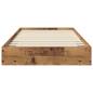 Preview: Bodenbettgestell Altholz 80 x 200 cm Holzwerkstoff