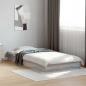 Preview: ARDEBO.de - Bodenbettgestell Sonoma-Grau 80 x 200 cm Holzwerkstoff