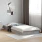 Preview: ARDEBO.de - Bodenbettgestell Betongrau 80 x 200 cm Holzwerkstoff