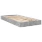 Preview: Bodenbettgestell Betongrau 80 x 200 cm Holzwerkstoff