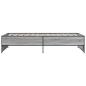 Preview: Bettrahmen Grau Sonoma 80 x 200 cm Holzwerkstoff