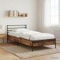 Preview: ARDEBO.de - Bettrahmen Altholz 80 x 200 cm Holzwerkstoff