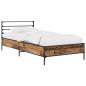 Preview: Bettrahmen Altholz 80 x 200 cm Holzwerkstoff