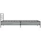 Preview: Bettrahmen Grau Sonoma 80 x 200 cm Holzwerkstoff