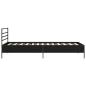 Preview: Bettrahmen Schwarze Eiche 80 x 200 cm Holzwerkstoff