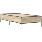 Preview: Bettrahmen Sonoma-Eiche 80 x 200 cm Holzwerkstoff