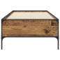 Preview: Bettrahmen Altholz 80 x 200 cm Holzwerkstoff