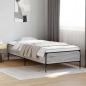 Preview: ARDEBO.de - Bettrahmen Grau Sonoma 80 x 200 cm Holzwerkstoff
