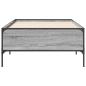 Preview: Bettrahmen Grau Sonoma 80 x 200 cm Holzwerkstoff