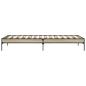 Preview: Bettrahmen Sonoma-Eiche 80 x 200 cm Holzwerkstoff