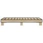 Preview: Bettrahmen Sonoma-Eiche 80 x 200 cm Holzwerkstoff