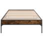 Preview: Bettrahmen Raucharbe 80 x 200 cm Holzwerkstoff