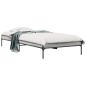 Preview: Bettrahmen Sonoma-Grau 80 x 200 cm Holzwerkstoff