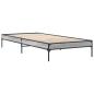 Preview: Bettrahmen Sonoma-Grau 80 x 200 cm Holzwerkstoff