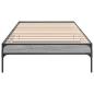 Preview: Bettrahmen Sonoma-Grau 80 x 200 cm Holzwerkstoff