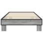Preview: Bettrahmen Grau Sonoma 80 x 200 cm Holzwerkstoff