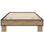 Preview: Bettrahmen Artisan-Eiche 80 x 200 cm Holzwerkstoff