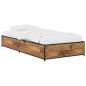 Preview: Bettrahmen Altholz 80 x 200 cm Holzwerkstoff
