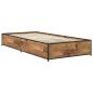 Preview: Bettrahmen Altholz 80 x 200 cm Holzwerkstoff