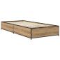 Preview: Bettrahmen Artisan-Eiche 80 x 200 cm Holzwerkstoff