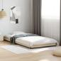 Preview: ARDEBO.de - Bettrahmen Sonoma-Eiche 80 x 200 cm Holzwerkstoff