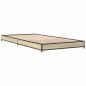 Preview: Bettrahmen Sonoma-Eiche 80 x 200 cm Holzwerkstoff