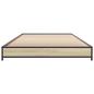 Preview: Bettrahmen Sonoma-Eiche 80 x 200 cm Holzwerkstoff