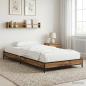 Preview: ARDEBO.de - Bettrahmen Altholz 80 x 200 cm Holzwerkstoff