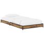 Preview: Bettrahmen Altholz 80 x 200 cm Holzwerkstoff