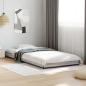 Preview: ARDEBO.de - Bettrahmen Grau Sonoma 80 x 200 cm Holzwerkstoff