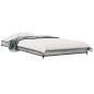 Preview: Bettrahmen Grau Sonoma 80 x 200 cm Holzwerkstoff
