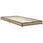 Preview: Bettrahmen Artisan-Eiche 80 x 200 cm Holzwerkstoff
