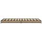 Preview: Bettrahmen Artisan-Eiche 80 x 200 cm Holzwerkstoff