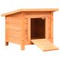 Preview: ARDEBO.de - Katzenhaus 50x46x43,5 cm Kiefernholz & Tannenholz