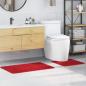 Preview: ARDEBO.de - Anti-Rutsch Badematten-Set 2 stk. Rot 50 x 50 cm PP