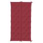 Preview: Gartenbank-Auflage Weinrot 200x(50+50)x7 cm Oxford-Gewebe