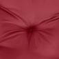 Preview: Gartenbank-Auflage Weinrot 200x(50+50)x7 cm Oxford-Gewebe