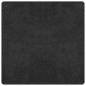 Preview: Anti-Rutsch Shaggy Teppich Dunkelgrau 160 x 160 cm PP