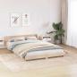 Preview: Anti-Rutsch Shaggy Teppich Creme 240 x 340 cm PP