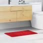 Preview: ARDEBO.de - Rutschfeste Badmatte Rot 50 x 80 cm PP