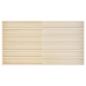 Preview: Wanddisplay-Case mit Regal Beige 100 x 8,5 x 54 cm Sperrholz