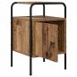 Preview: Nachttisch Altholz 35 x 36,5 x 56 cm Holzwerkstoff