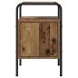 Preview: Nachttisch Altholz 35 x 36,5 x 56 cm Holzwerkstoff