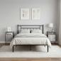 Preview: ARDEBO.de - Nachttisch 2 Stk. Grau Sonoma 35 x 36,5 x 56 cm Holzwerkstoff