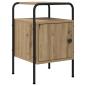 Preview: Nachttisch Artisan-Eiche 35 x 36,5 x 56 cm Holzwerkstoff