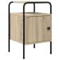 Preview: Nachttisch 2 Stk. Sonoma-Eiche 35 x 36,5 x 56 cm Holzwerkstoff