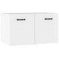 Preview: Wandschrank Wei? 60x36,5x35 cm Holzwerkstoff