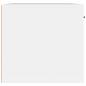 Preview: Wandschrank Wei? 60x36,5x35 cm Holzwerkstoff