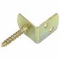 Preview: Flechtzaunhalter 24 Stk. L-Form Verzinktes Metall